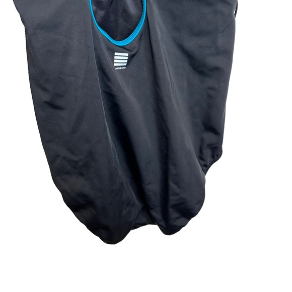 Lands End One Piece Swimsuit Criss Cross Back 10 - Picture 6 of 8